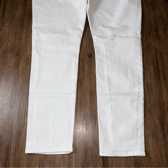 Frame Le Garcon Jeans Mid rise White Boyfriend - Picture 13 of 14
